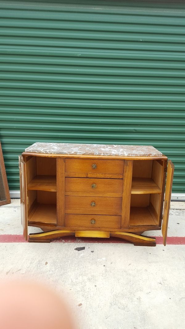 Vanity With Marble Top 44 Length 31 Height Mirror 26 18 Vanity With Marble Top 44 Length 31 Height Mirror 26 18 Width Great Potential If Someone Wants To Refinish Furniture In San Antonio
