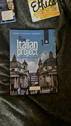 italian textbook for basic italian 1 and 2 (ITL 112 and ITL 114)