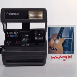 Film Tested Working Vintage Original Polaroid OneStep 600 CloseUp Instant Film Camera 