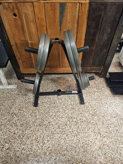 Weider Olympic weights and weight tree