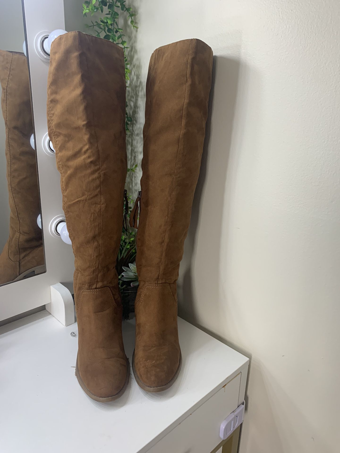 Thigh high boots size 11 