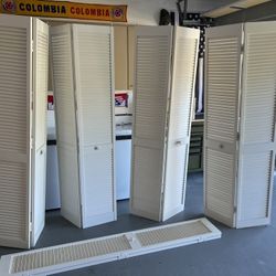 Closet Doors- Includes 5