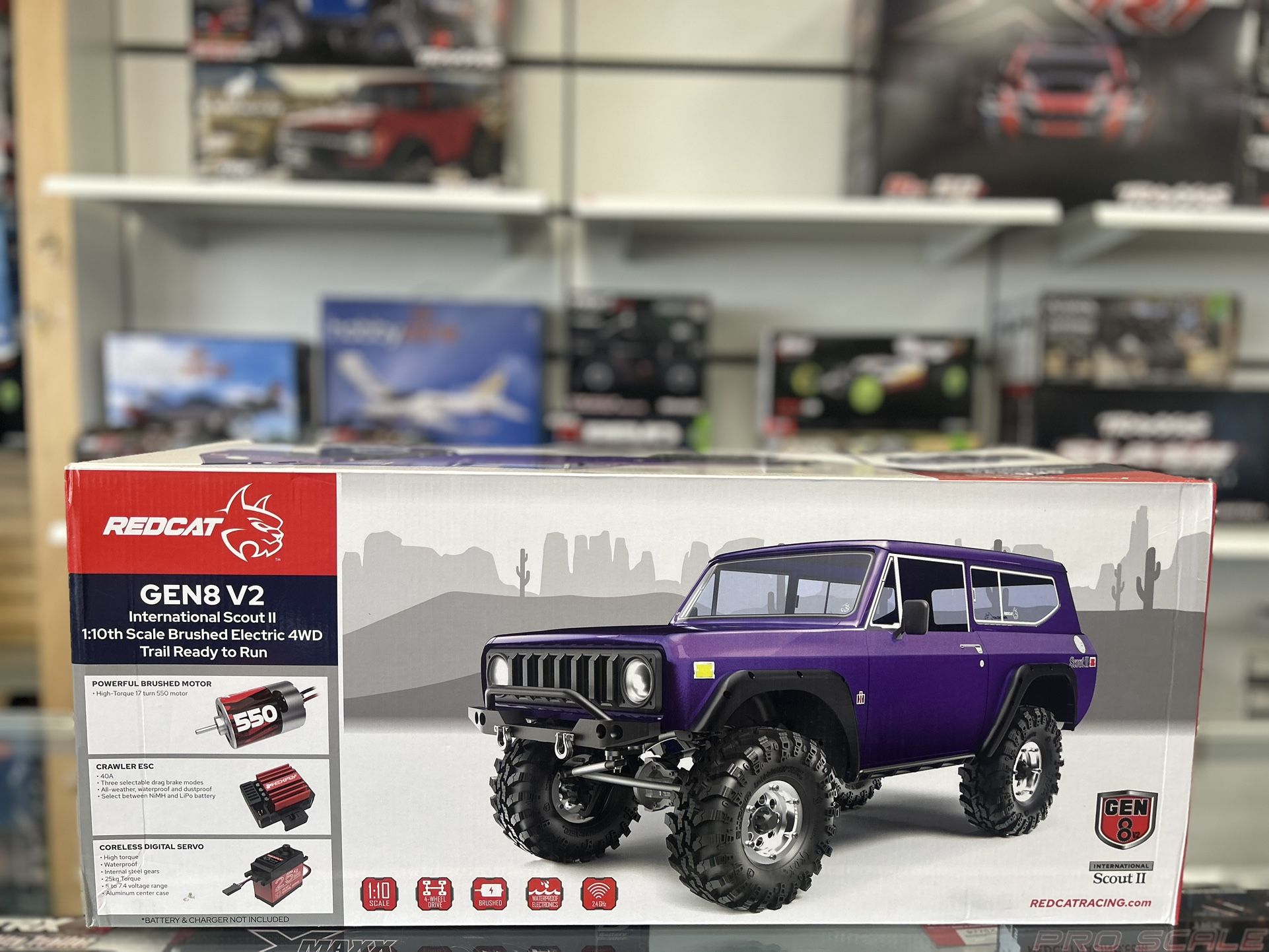 Redcat Gen 8 V2 International Scout II 1/10 Trail Truck.