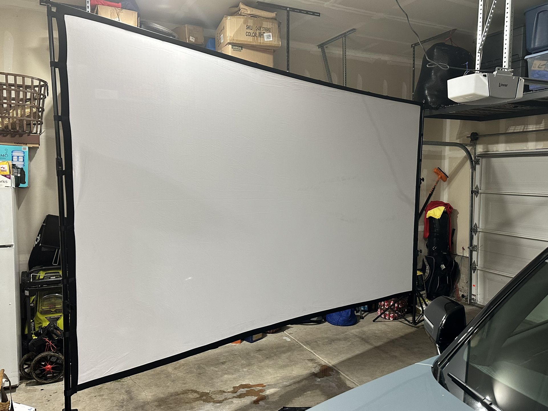 Indoor - Outdoor Projector Screen- 15’
