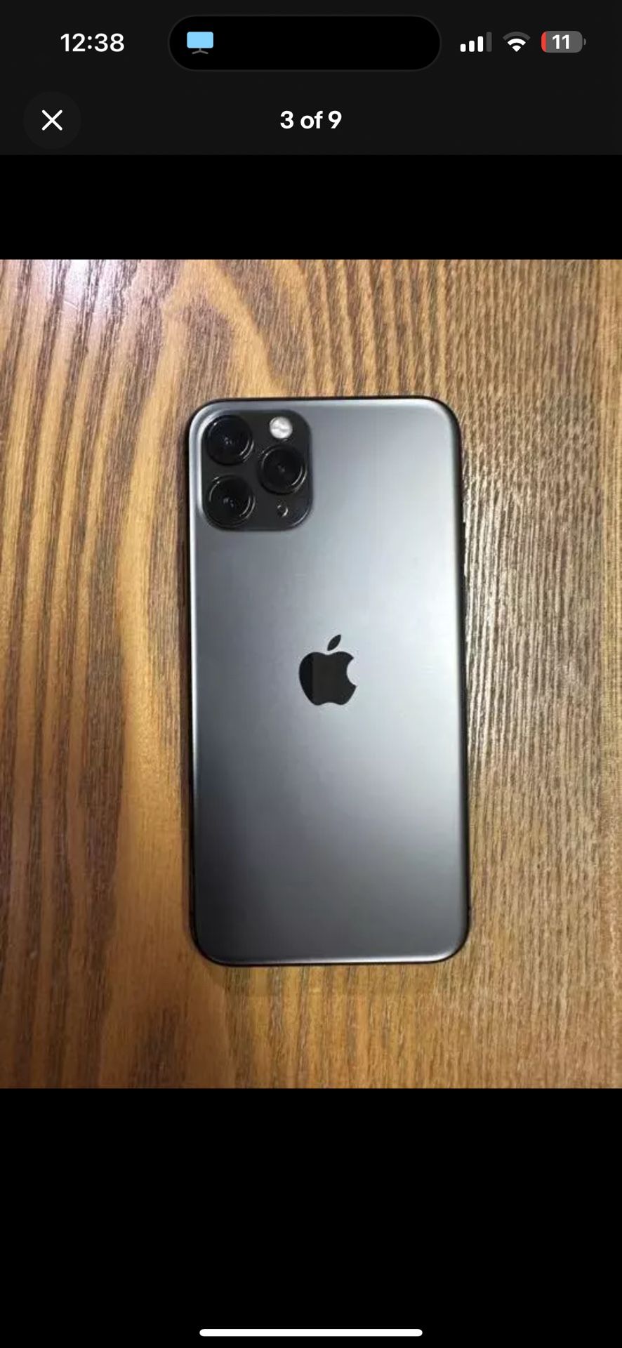 Apple iPhone 11 Pro Max 256 GB Unlocked bundle W/ Mous Case, Charger