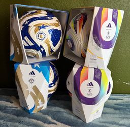 4   (New) Size 5  Adidas   Pro    Soccer  Balls