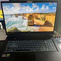 Acer Nitro 17 Gaming Laptop - GTX 4050 Gpu - Amd ryzen 7 Cpu