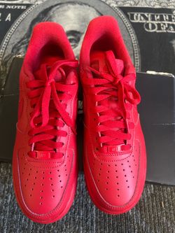 Air Force1 red 7.5