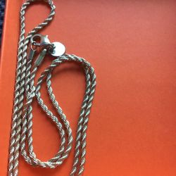 Sterling Silver Rope Chain 