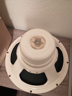 Celestian Cream 12" 90-Watt Alnico Guitar Speaker 16 Ohm
