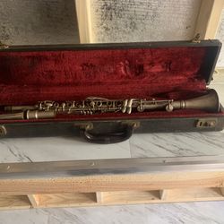 Vintage Silver Nickel Clarinets