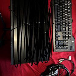  (Cyberpower)keyboard, And just a (no Brand)headset