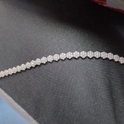 Moissanite Diamond Tennis Bracelet