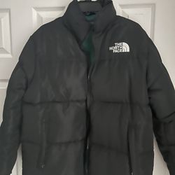 The North Face 700 Nuptse black puffer jacket