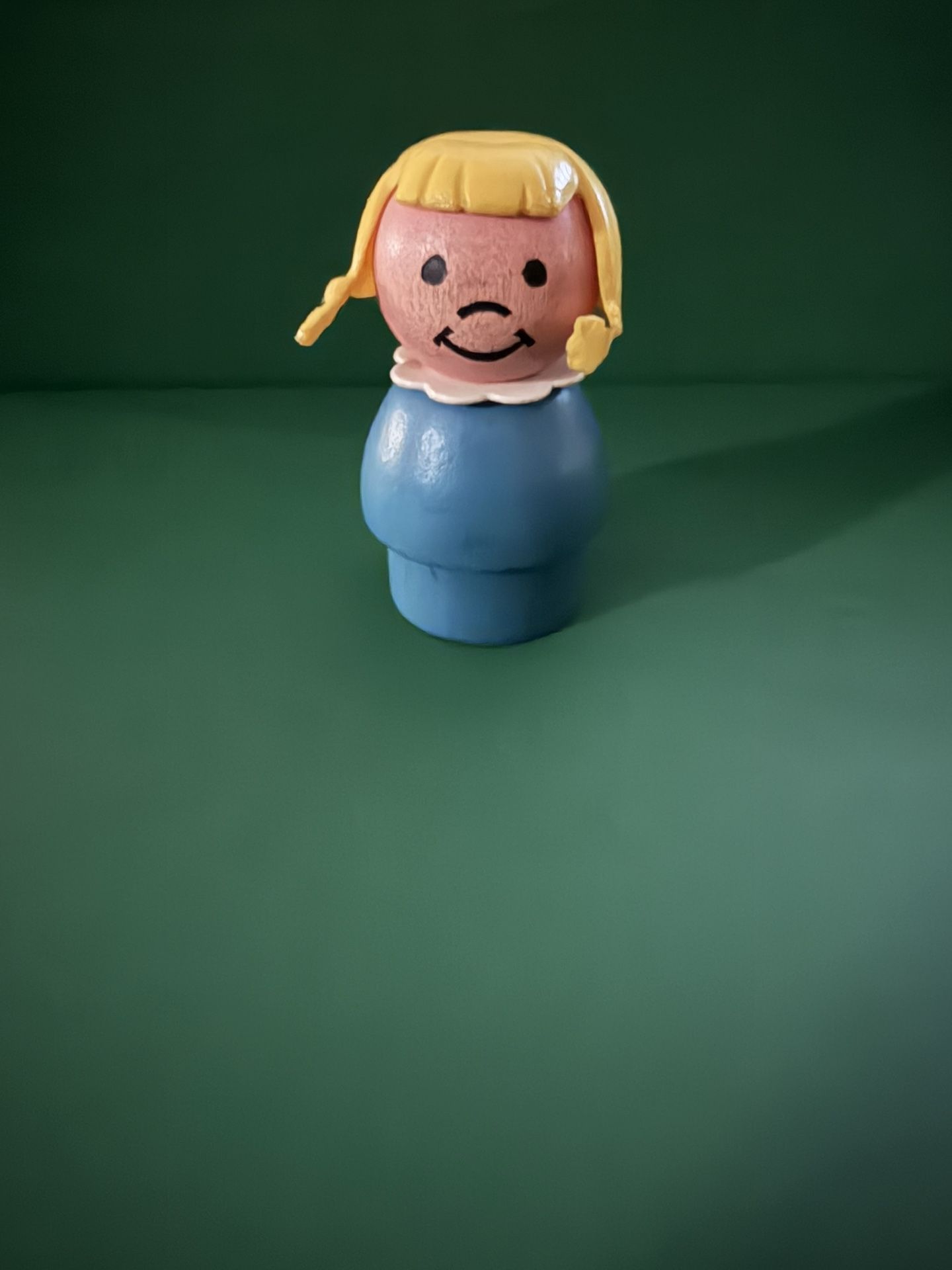 Fisher-Price Little People Wooden Pigtail Blonde 