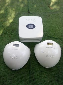 UV LED Nail Lamp Lot of 3