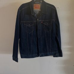 Levis Dark Blue Denim