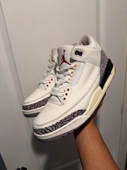 Jordan retro 3’s ‘White cement’