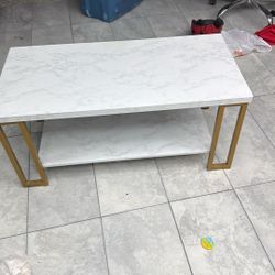 Faux marble Coffee Table