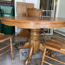 Table & Six Chairs