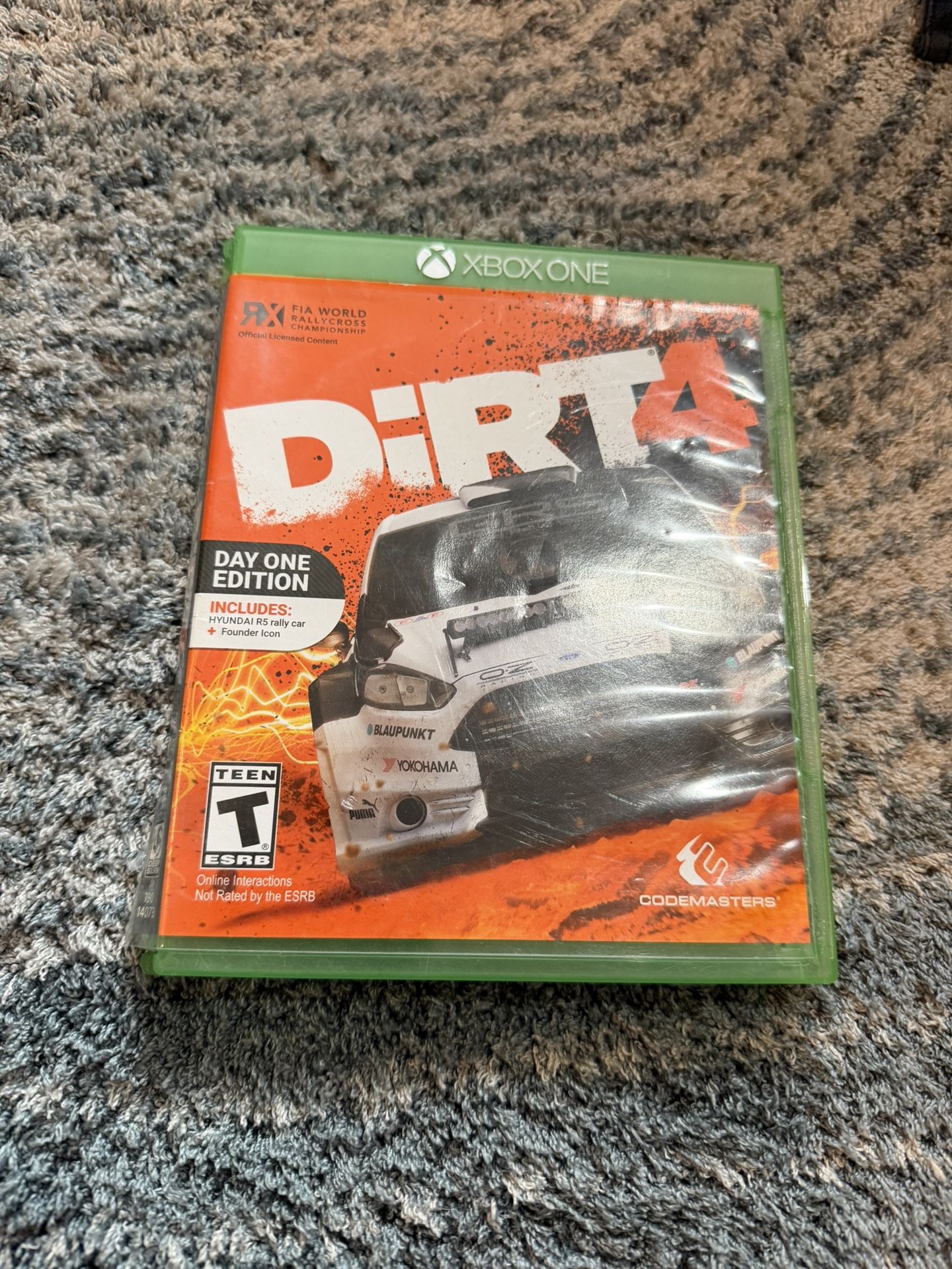 Xbox One Dirt 4 Game
