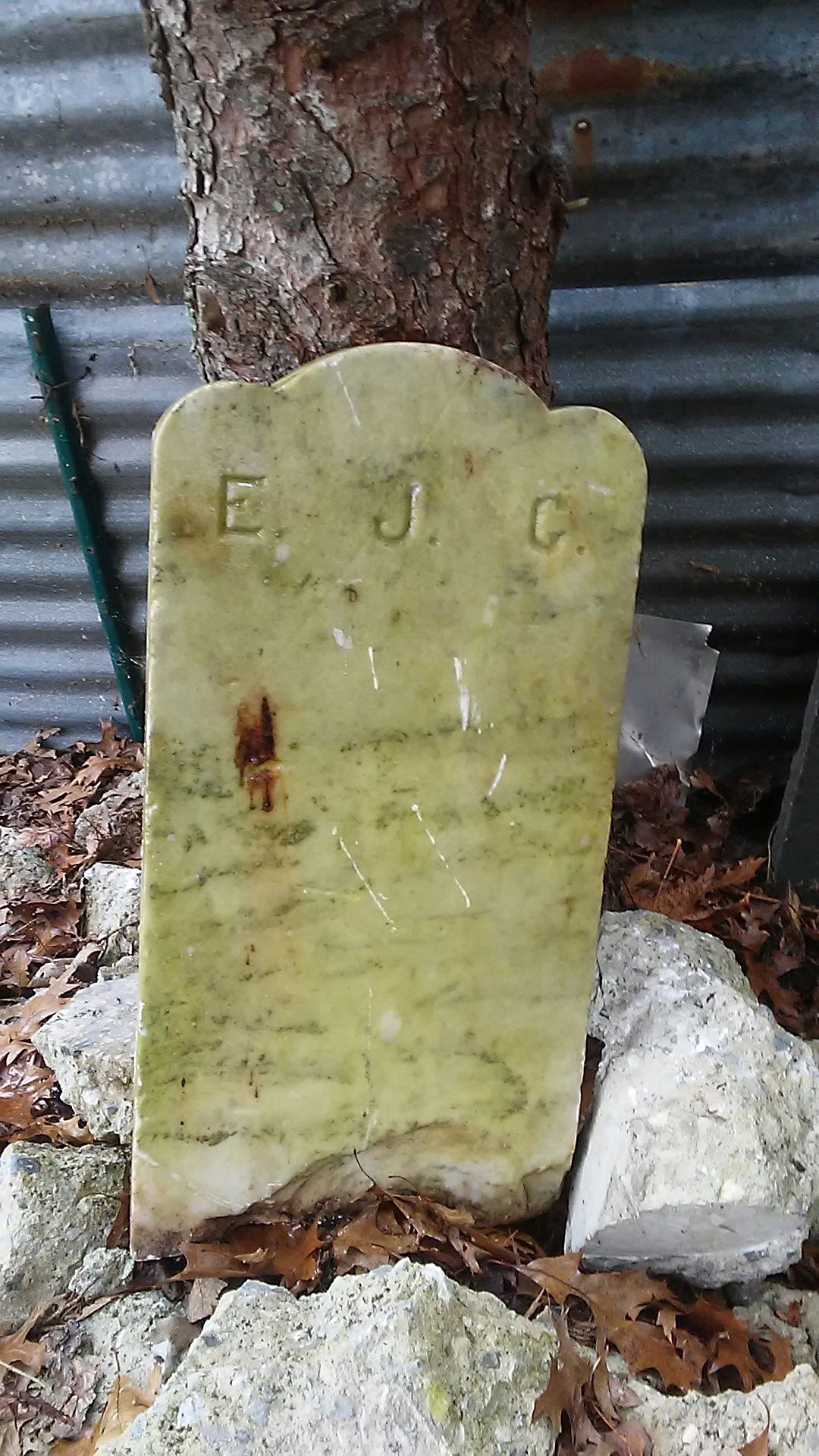Real Marble Tomb Stone. Victorian
