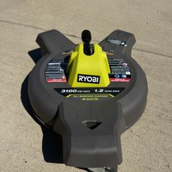 RYOBI 12 in. 3100 PSI Electric Pressure Washer Surface Cleaner with Caster Wheels