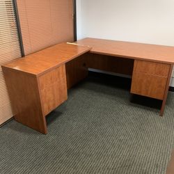 Small Brown Desk 