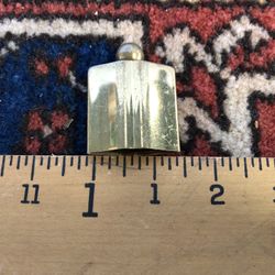 Vintage Miniature Coty Perfume Bottle In Metal Case