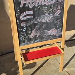 Chalkboard and white board kids toddlers