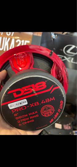 8in ds18 speaker like new prv 10in like new 12in ported box included