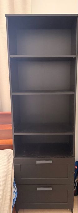 Bookshelf with drawers