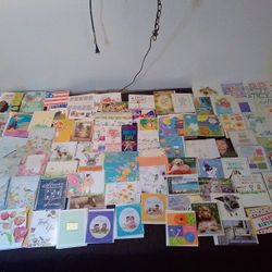 Very Large Lot Of Various Greeting Cards