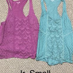 Jr. Tank Tops Lot Sizes Small