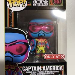 Funko Pop! CAPTAIN AMERICA The Falcon and the Winter Soldier #987 TARGET Exc NEW