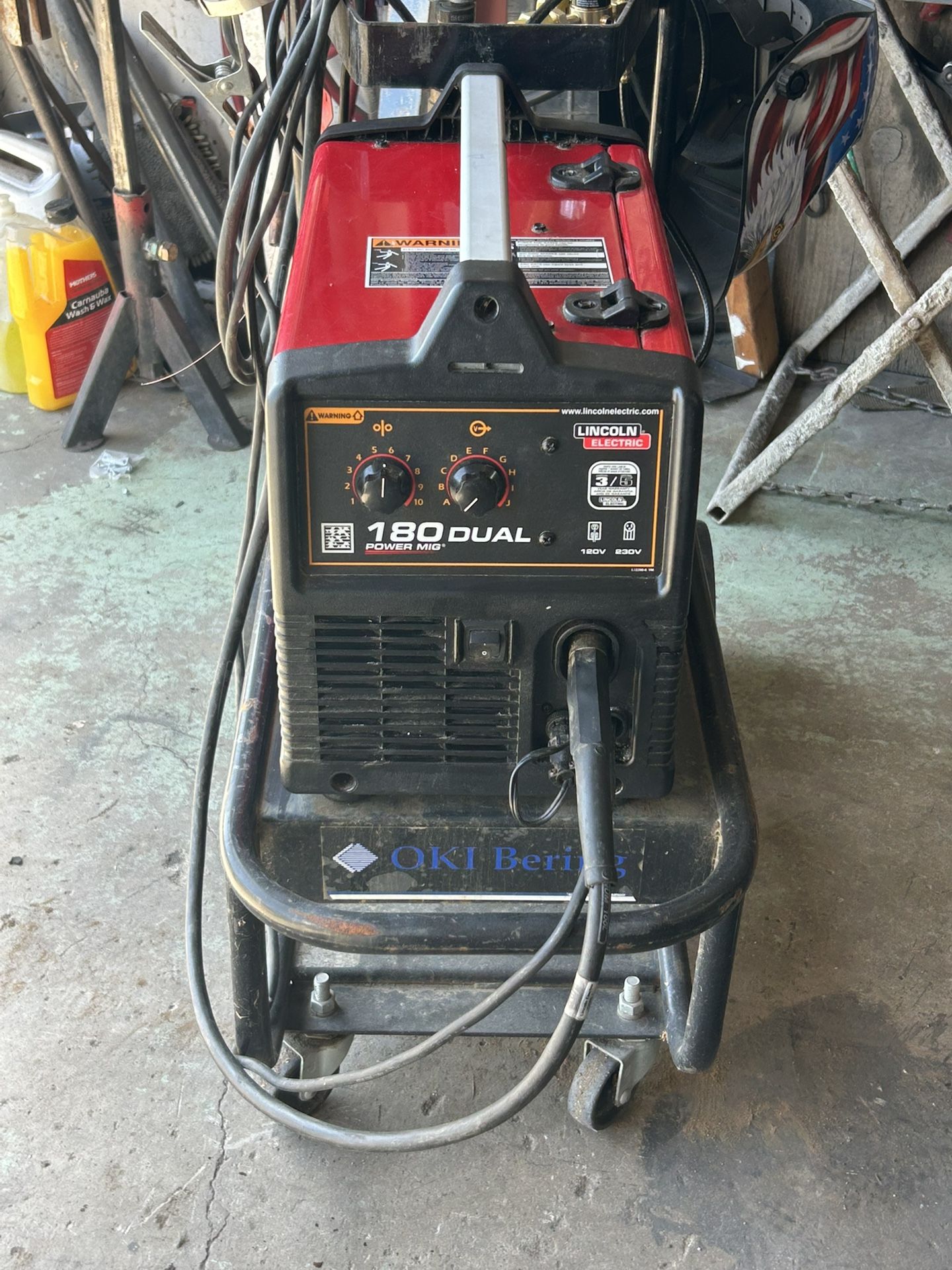 lincoln 180 dual mig flex core welder