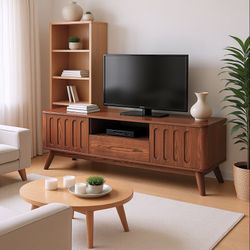 Cordoba Mid Century TV Stand Media Console