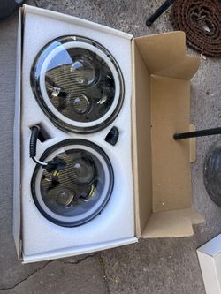LED, Old Vintage Headlights
