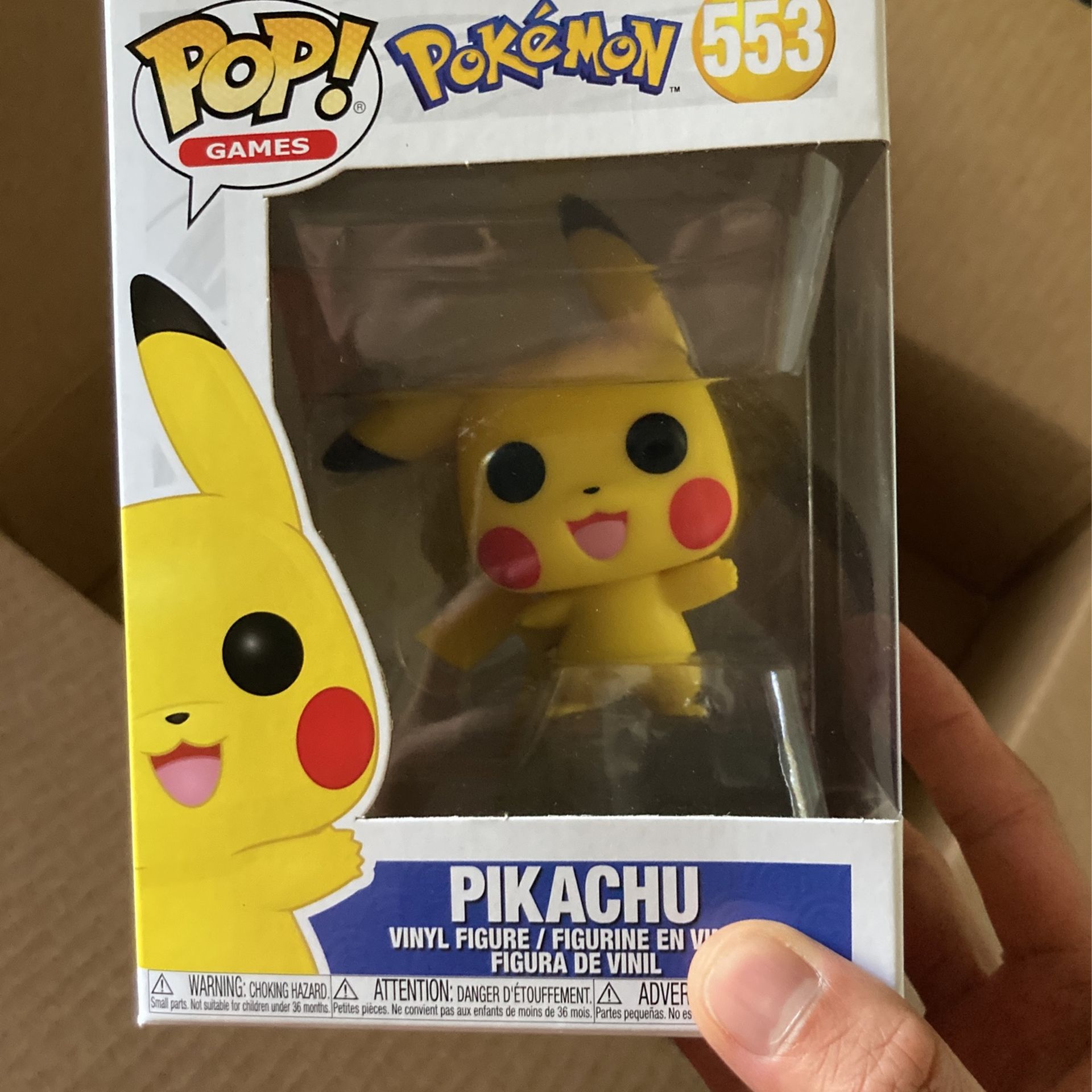 Brand New Pop Animation Games Pokémon Pikachu # 553