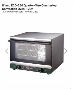 Winco ECO-250 Quarter-Size Countertop Convection Oven