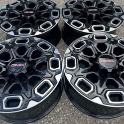 20” GMC Sierra Denali Chevy Silverado Dodge Ram 2(contact info removed) 8X6.5 We Finance Rims Wheels Set New