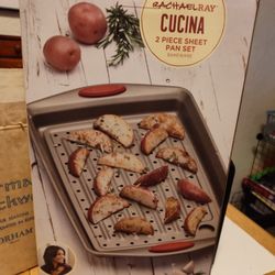 Rachael Ray Cucina 2 Piece Sheet Pan Set 