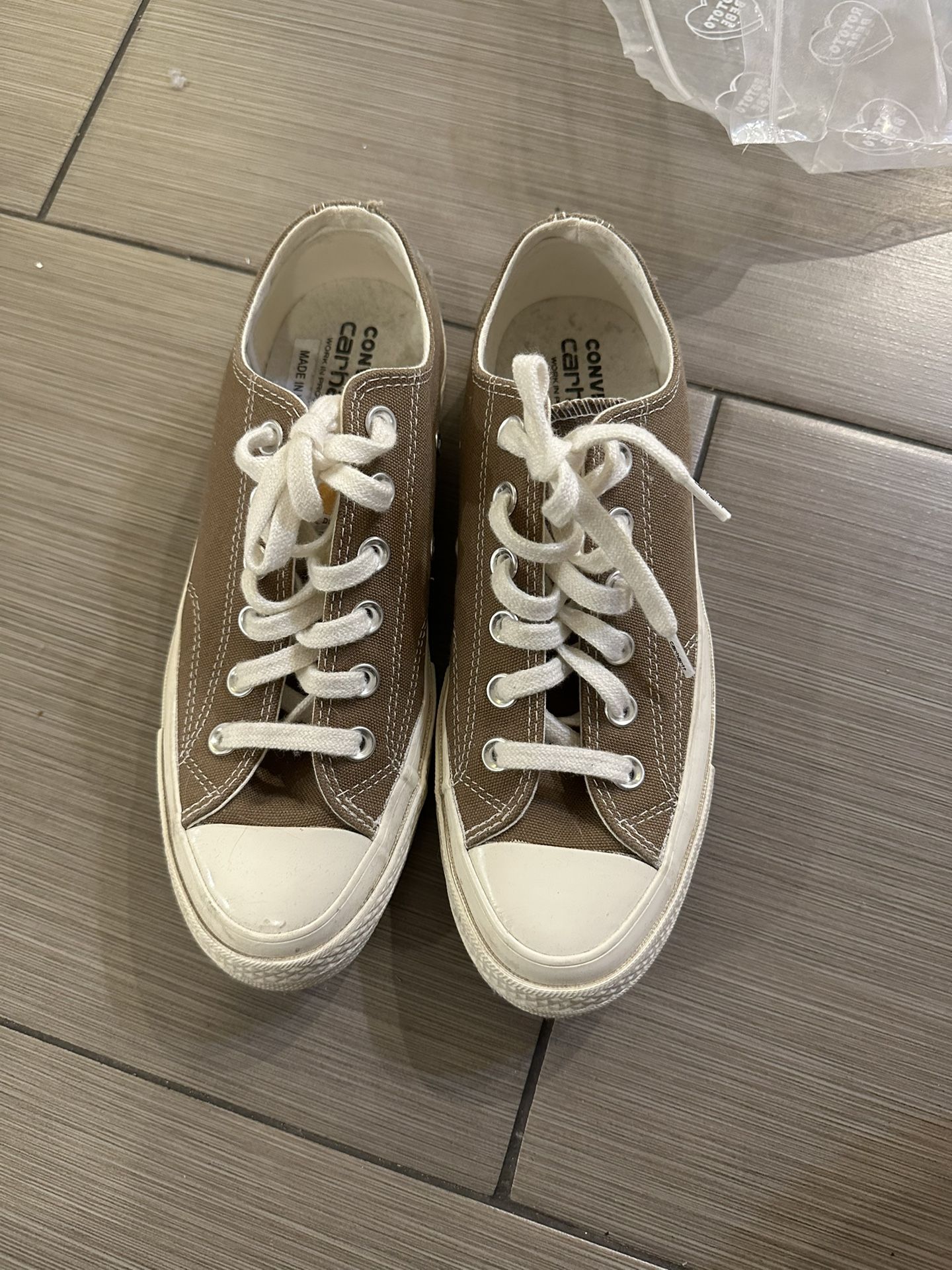Converse Carhartt Shoes Women 7 Men 5