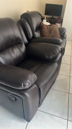 Sofa and recliners chair