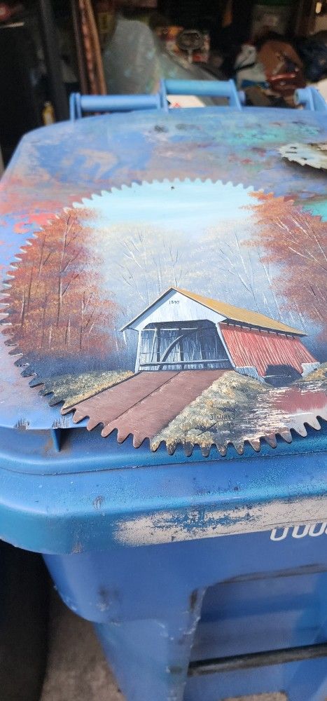 Painted Saw Blades