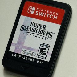 Super Smash Bros Ultimate Mario Nintendo Switch Game Tested Cartridge Only A89