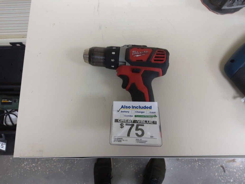 Milwaukee Cordless Drill