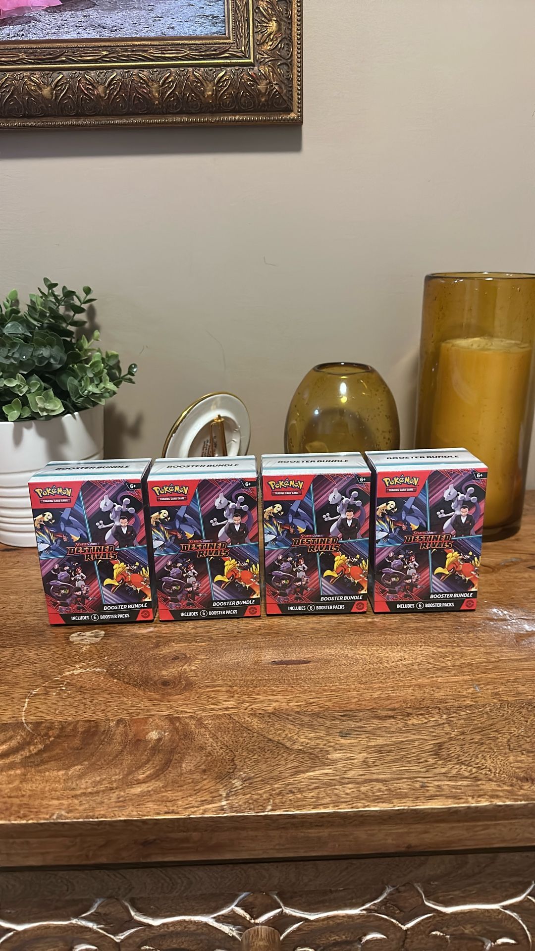 Pokemon Destined Rivals Booster Bundle (x4)