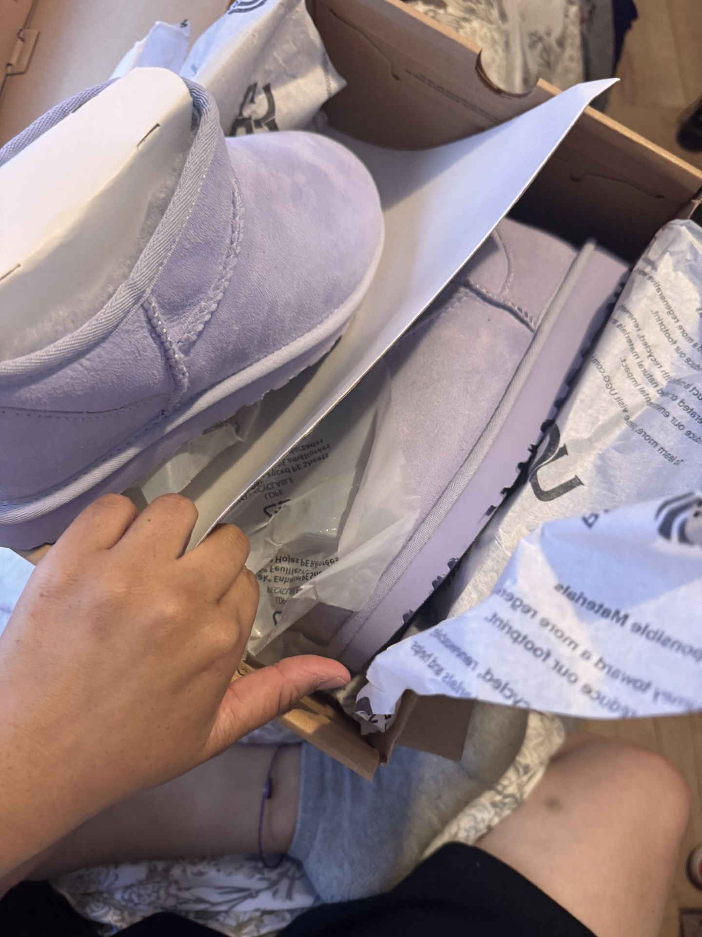 Ugg Size 8 Purple
