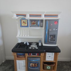 Step 2 Lifestyle Custom Brown and WhITE Kitchen